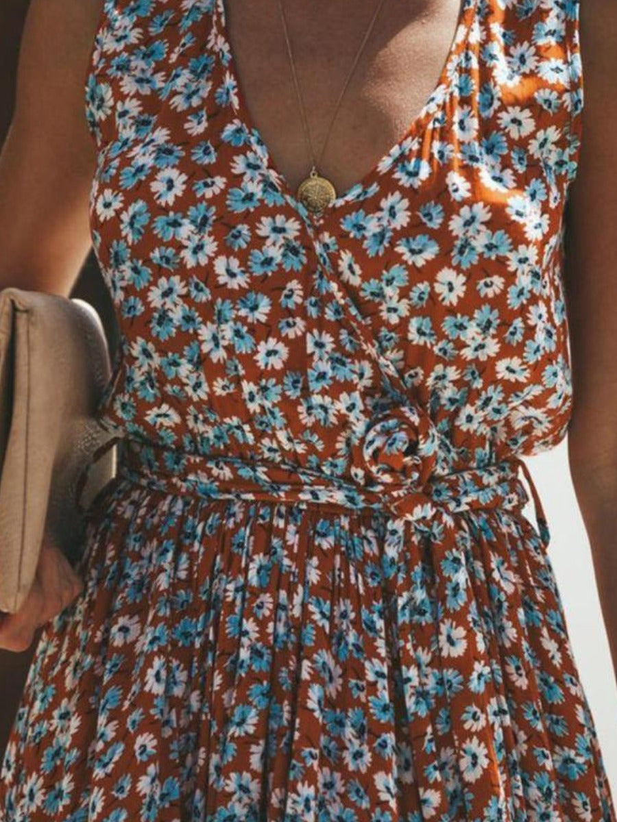 Maxi Length Boho Chic Dress