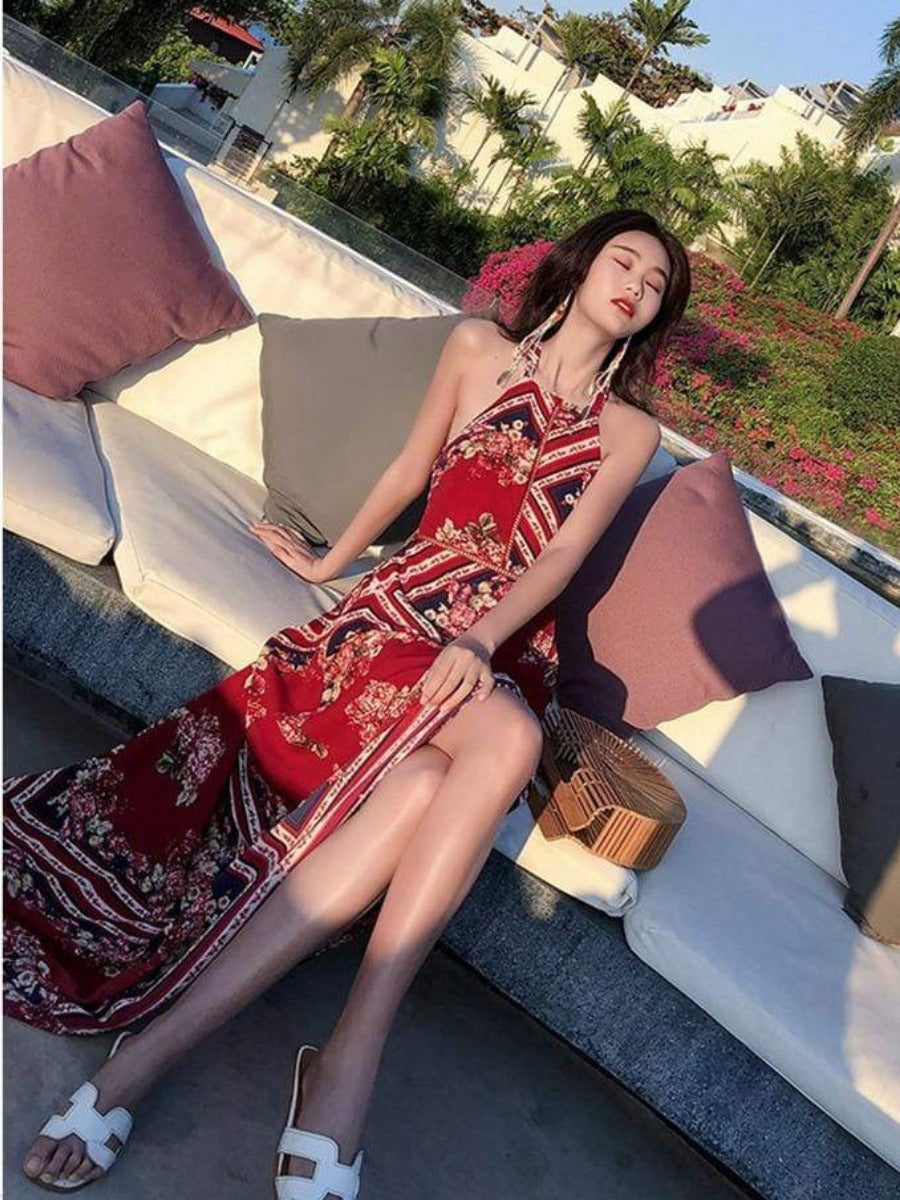 Boho Style Maxi Dress