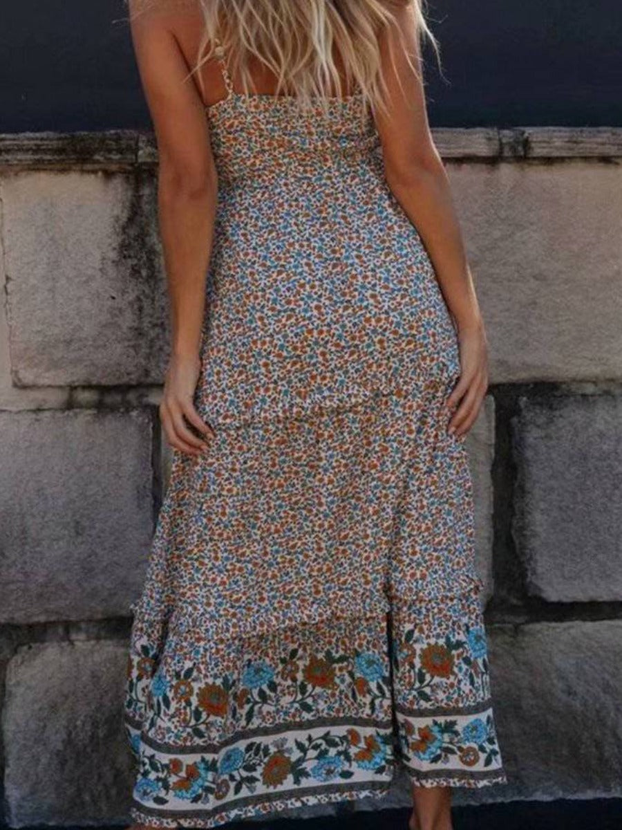 Floral Boho Maxi Dress