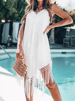 White Beach Party Dress