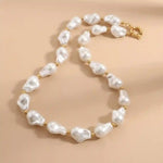 White Boho Choker Necklace