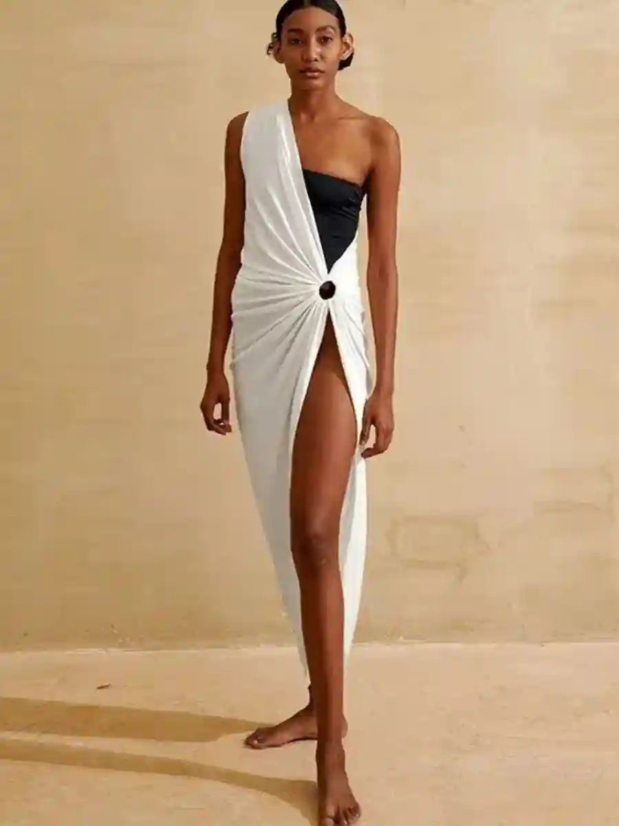 White Sexy Beach Dress