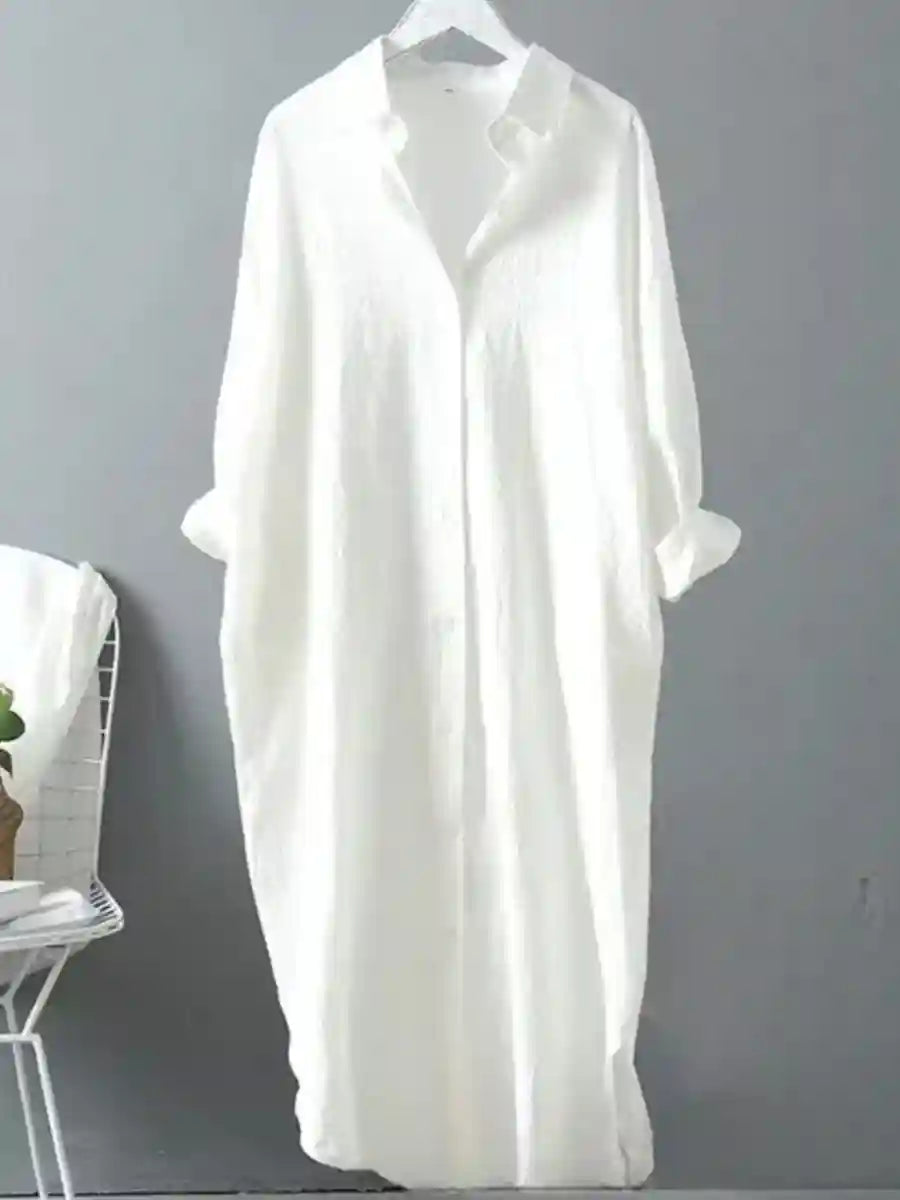 White Shirt Dress