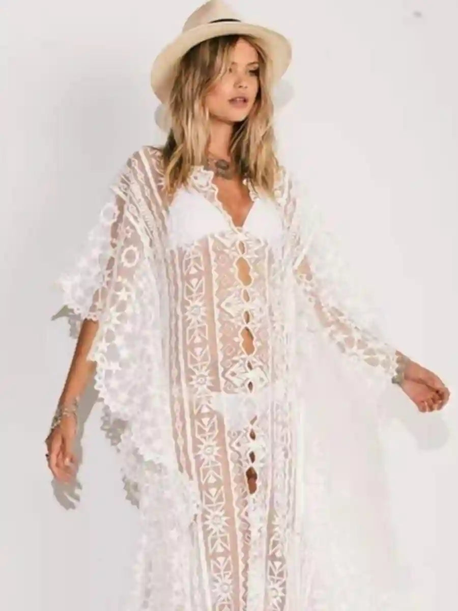 White Summer Beach Dress
