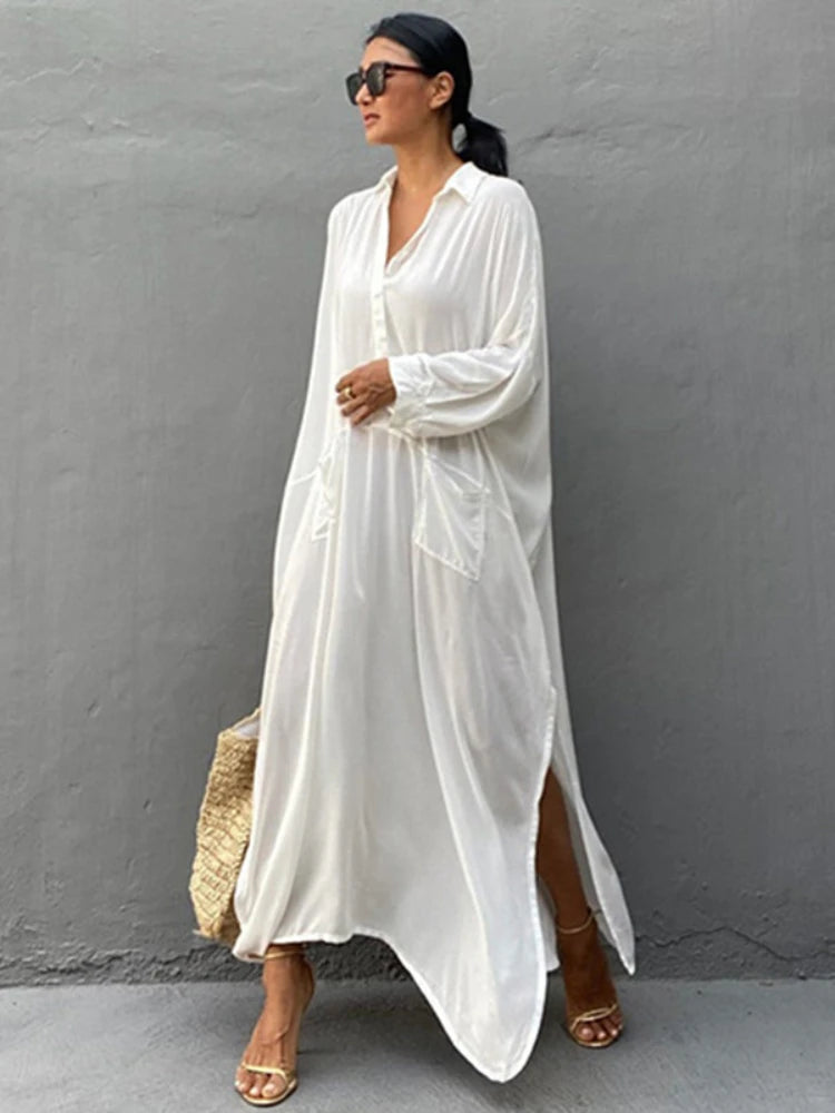 White Summer Maxi Dress