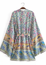 Whitney Summer Floral Boho kimono