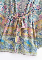 Whitney Summer Floral Boho kimono