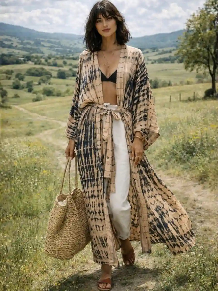 Woman Beach Kimono Jacket