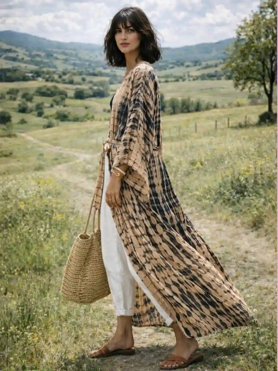 Woman Beach Kimono Jacket