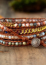 Woman Beaded Boho Bracelets