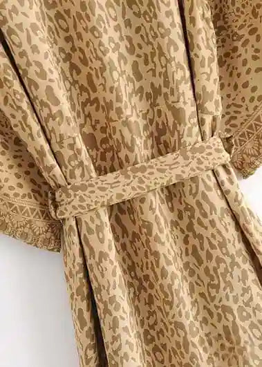 Women's Chic Kensia Boho Kimono Dress