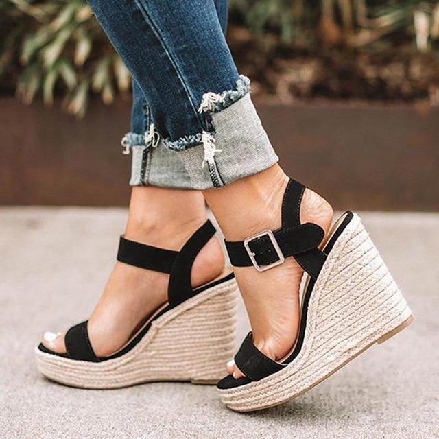 Beach wedges on sale