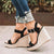 Boho Beach Wedge Sandals