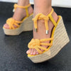 Boho Beach Wedge Sandals