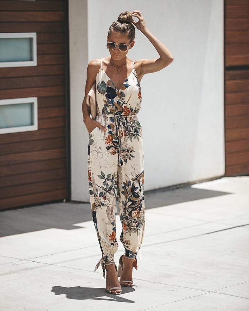 Boho Flower Jumpsuit