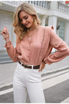 Boho Blouse in Light Pink