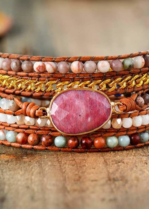 Woman Beaded Boho Bracelets