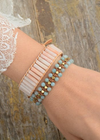 Boho Beaded Bracelets for Womens