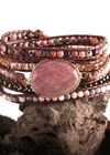 Boho Bracelet - Crystal and Natural Stones
