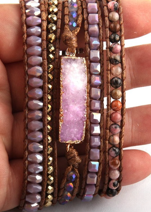 Womens Stackable Beaded Bracelets