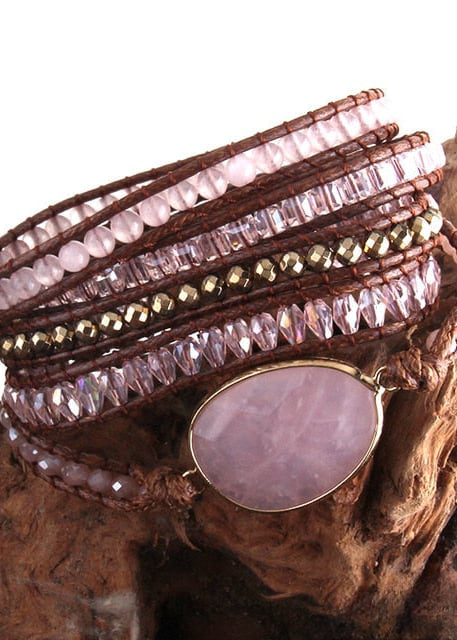 Natural Stone Boho Bracelet