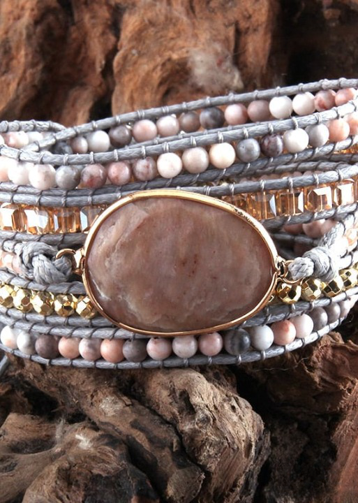 Beaded Wrap Bracelet