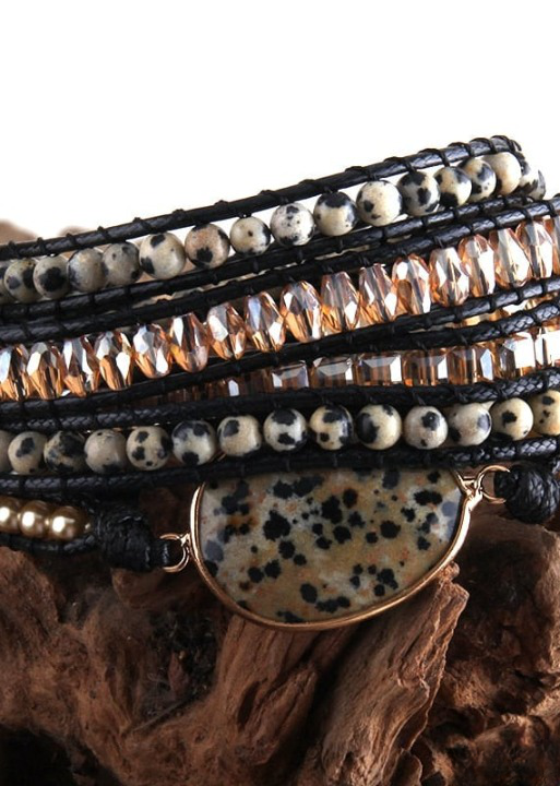 Beaded Wrap Bracelet