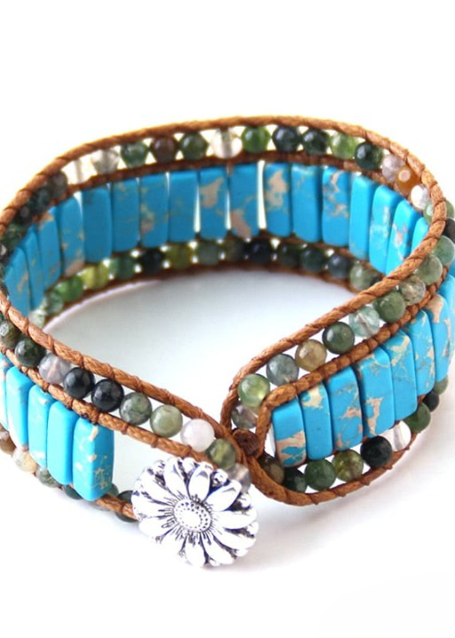 Boho Stone Bracelet