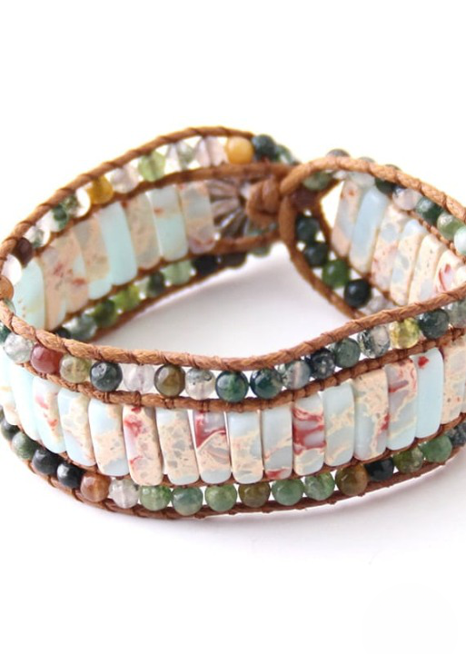 Boho Stone Bracelet