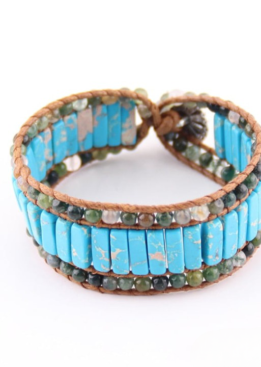 Boho Stone Bracelet
