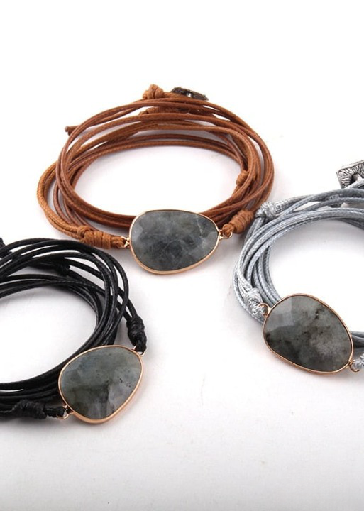 Leather Boho Bracelet