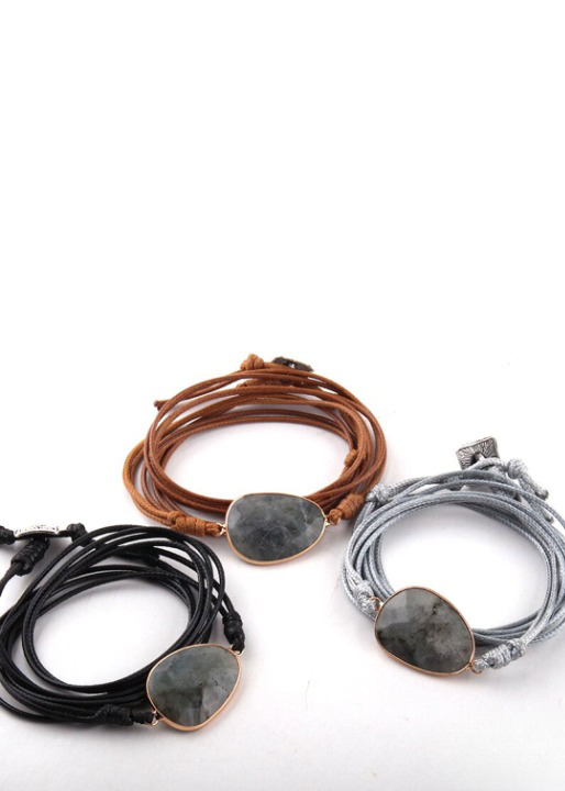 Leather Boho Bracelet