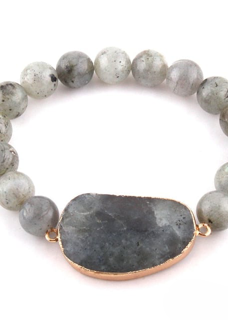 Boho Bracelet - Amazonite Natural Stone