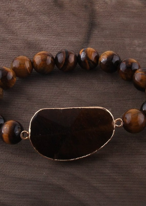 Boho Bracelet - Amazonite Natural Stone