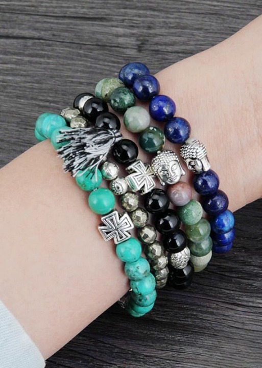 Woman Stretchy Boho Bracelet
