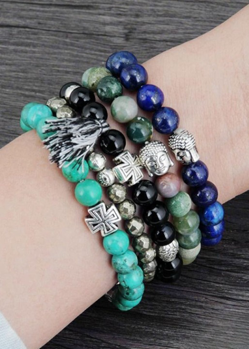 Woman Stretchy Boho Bracelet