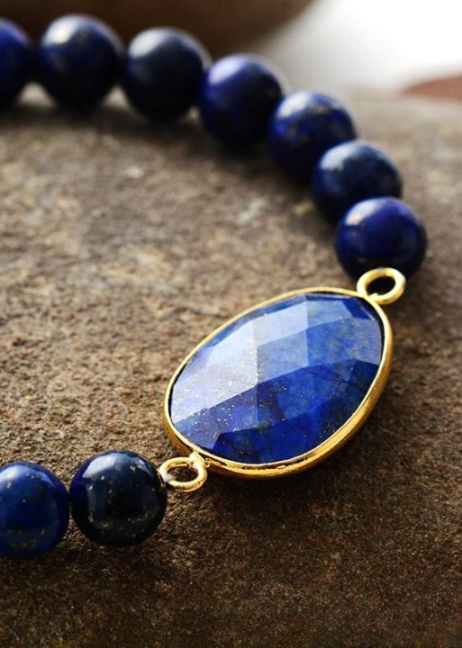 Boho Bead Stretch Bracelet