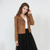 Boho Brown Perfecto Jacket