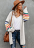 Boho Cardigan Striped Oversized Sleeves