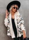 Boho Cardigan Mid-length Stylish pattern Leopard