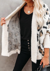 Boho Cardigan Mid-length Stylish pattern Leopard