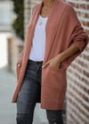 Boho Cardigan Mid-length Rosewood