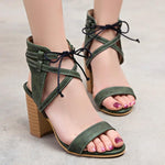 Boho Chic Heeled Sandals