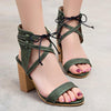 Boho Chic Heeled Sandals