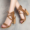 Boho Chic Heeled Sandals