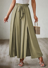 Boho Chic Palazzo Pants with a split on the side