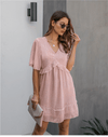 Boho Chic Powder Pink Dress