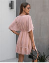 Boho Chic Powder Pink Dress