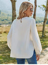 Boho Chic White Lace Blouse