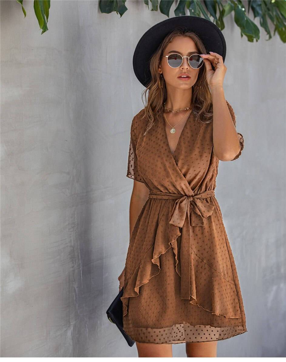 Boho Dress Polka dots